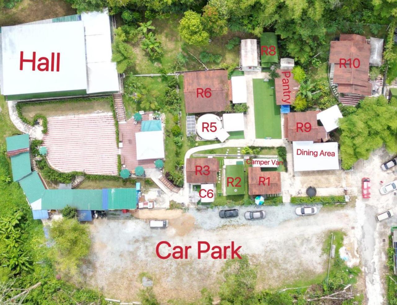 Genting Greenwoods Tiny Houses & Events Hall Гентинг-Хайлендс Экстерьер фото